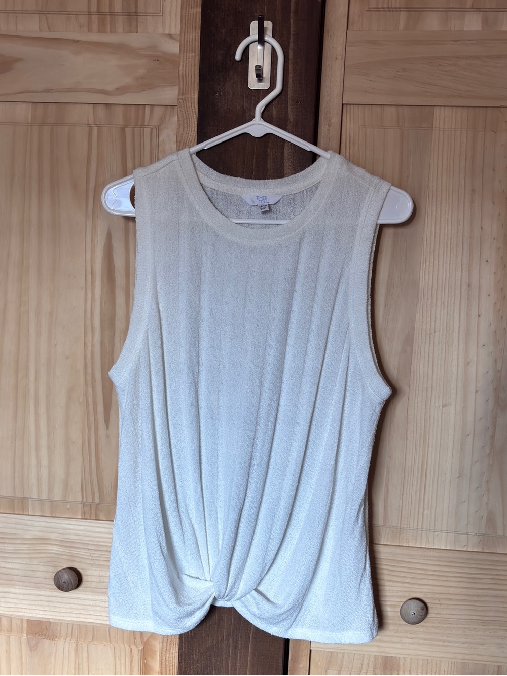 Twist-Front Tank Top